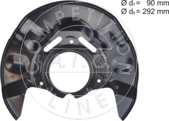 AIC 58790 - Lamiera paraspruzzi, Disco freno autozon.pro