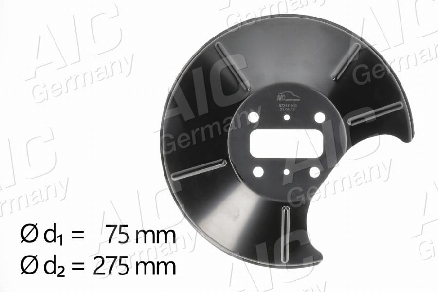 AIC 57247 - Lamiera paraspruzzi, Disco freno autozon.pro