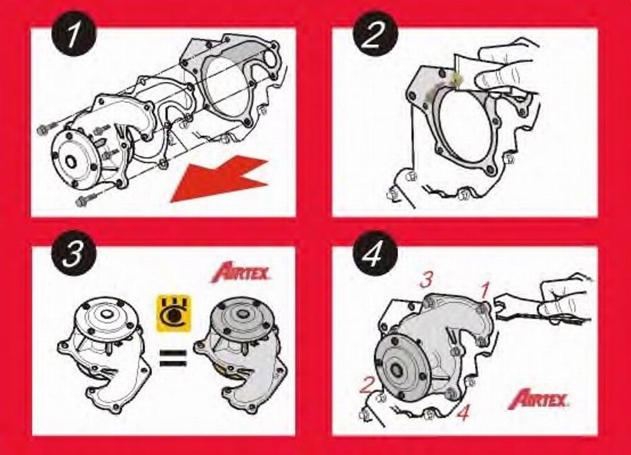 Airtex 1580 - Pompa acqua autozon.pro