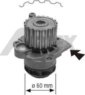 Airtex 1671 - Pompa acqua autozon.pro