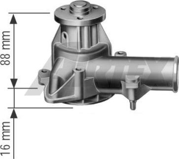 Airtex 1086-M1 - Pompa acqua autozon.pro