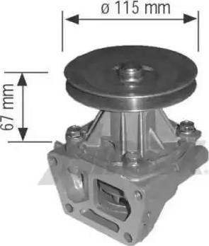 Airtex 1288 - Pompa acqua autozon.pro