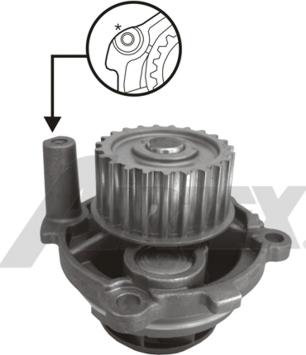 Airtex 1703 - Pompa acqua autozon.pro