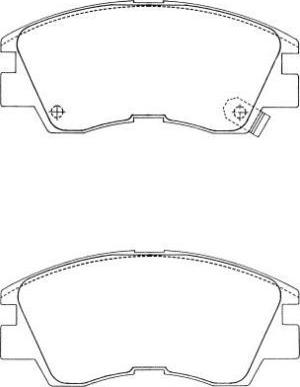 Aisin ASN-189 - Kit pastiglie freno, Freno a disco autozon.pro