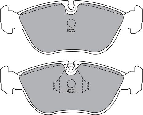 Aisin ASN-2195 - Kit pastiglie freno, Freno a disco autozon.pro