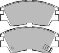 Aisin ASN-2310 - Kit pastiglie freno, Freno a disco autozon.pro