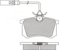 Aisin ASN-2292 - Kit pastiglie freno, Freno a disco autozon.pro