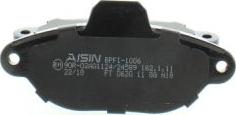 AISIN BPFI-1006 - Kit pastiglie freno, Freno a disco autozon.pro