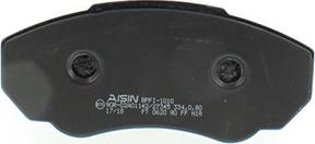 AISIN BPFI-1010 - Kit pastiglie freno, Freno a disco autozon.pro