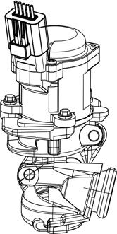 Aisin EGRAZ-7046 - Valvola ricircolo gas scarico-EGR autozon.pro