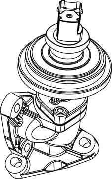 Aisin EGRAZ-7063 - Valvola ricircolo gas scarico-EGR autozon.pro