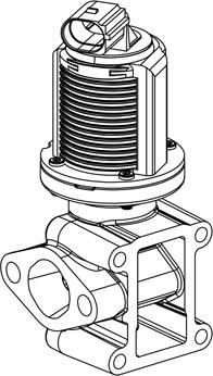 Aisin EGRAZ-7016 - Valvola ricircolo gas scarico-EGR autozon.pro