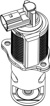 Aisin EGRAZ-7011 - Valvola ricircolo gas scarico-EGR autozon.pro