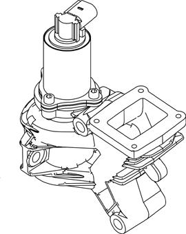 Aisin EGRAZ-7018 - Valvola ricircolo gas scarico-EGR autozon.pro