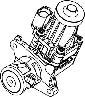 Aisin EGRAZ-7013 - Valvola ricircolo gas scarico-EGR autozon.pro