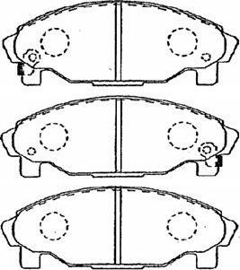 Aisin G1N017 - Kit pastiglie freno, Freno a disco autozon.pro