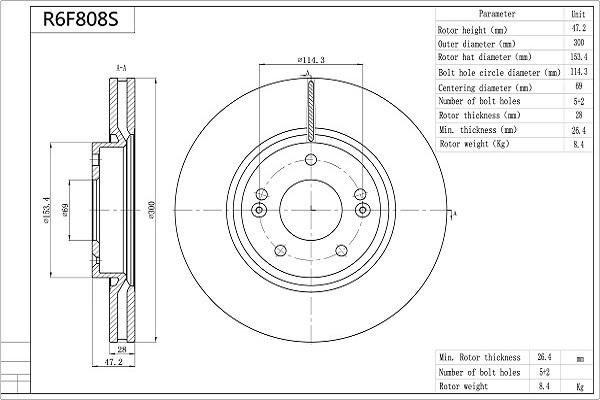 Aisin R6F808S - Discofreno autozon.pro