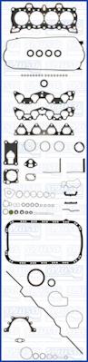 Ajusa 50115800 - Kit completo guarnizioni, Motore autozon.pro