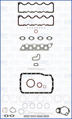 Ajusa 51001700 - Kit completo guarnizioni, Motore autozon.pro