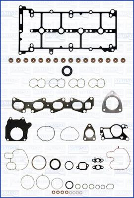 Ajusa 53043500 - Kit guarnizioni, Testata autozon.pro