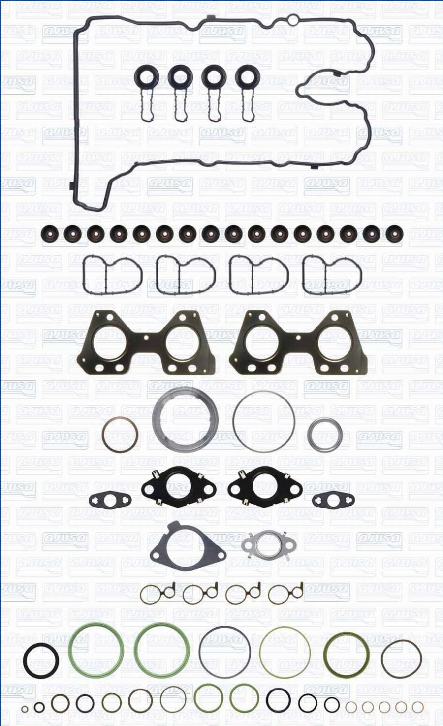 Ajusa 53080300 - Kit guarnizioni, Testata autozon.pro