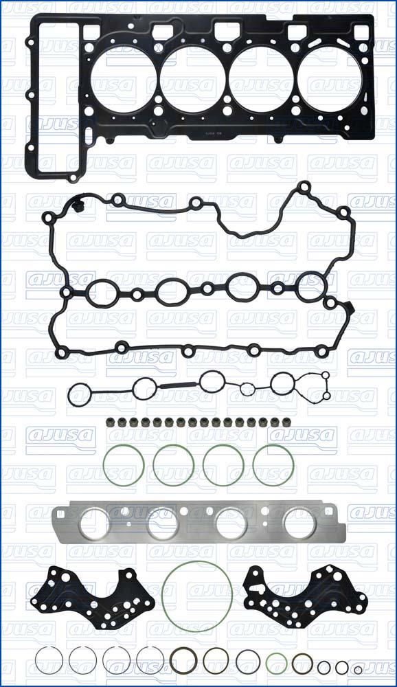 Ajusa 52595800 - Kit guarnizioni, Testata autozon.pro