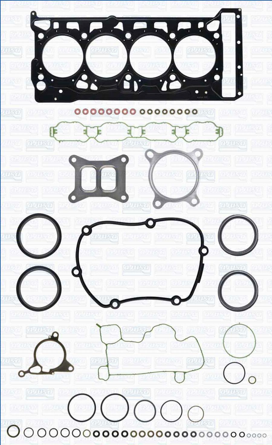 Ajusa 52550400 - Kit guarnizioni, Testata autozon.pro