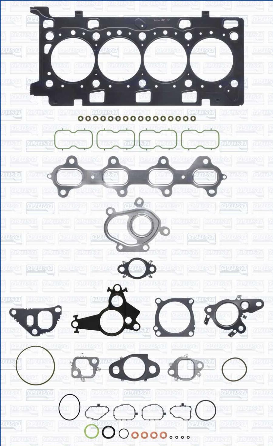 Ajusa 52567400 - Kit guarnizioni, Testata autozon.pro