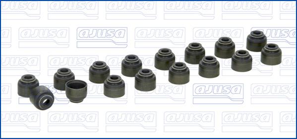 Ajusa 57046300 - Kit guarnizioni, Stelo valvola autozon.pro