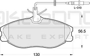 Akebono AN-4779WK - Kit pastiglie freno, Freno a disco autozon.pro