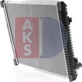 AKS Dasis 400044N - Radiatore, Raffreddamento motore autozon.pro