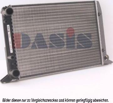 AKS Dasis 480490N - Radiatore, Raffreddamento motore autozon.pro