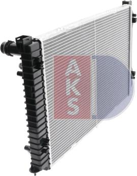 AKS Dasis 480053N - Radiatore, Raffreddamento motore autozon.pro