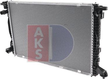 AKS Dasis 480102N - Radiatore, Raffreddamento motore autozon.pro