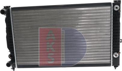 AKS Dasis 480370N - Radiatore, Raffreddamento motore autozon.pro