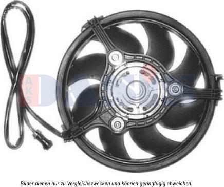 AKS Dasis 488026N - Ventola, Raffreddamento motore autozon.pro