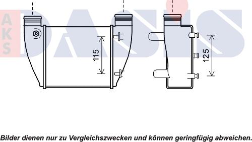 AKS Dasis 487043N - Intercooler autozon.pro