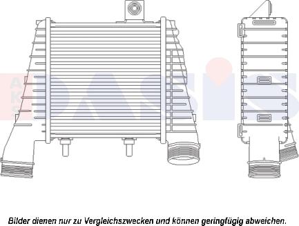 AKS Dasis 487035N - Intercooler autozon.pro