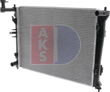 AKS Dasis 560031N - Radiatore, Raffreddamento motore autozon.pro