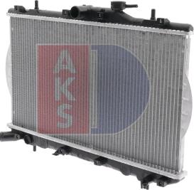 AKS Dasis 560340N - Radiatore, Raffreddamento motore autozon.pro