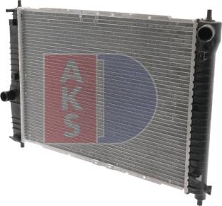 AKS Dasis 510066N - Radiatore, Raffreddamento motore autozon.pro