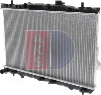 AKS Dasis 510031N - Radiatore, Raffreddamento motore autozon.pro