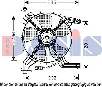 AKS Dasis 518014N - Ventola, Raffreddamento motore autozon.pro