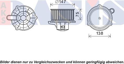 AKS Dasis 518108N - Elettromotore, Ventilatore abitacolo autozon.pro