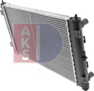 AKS Dasis 520500N - Radiatore, Raffreddamento motore autozon.pro