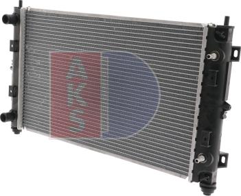 AKS Dasis 520500N - Radiatore, Raffreddamento motore autozon.pro