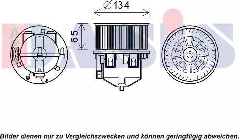 AKS Dasis 528057N - Ventilatore abitacolo autozon.pro