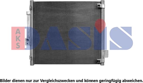 AKS Dasis 522003N - Condensatore, Climatizzatore autozon.pro