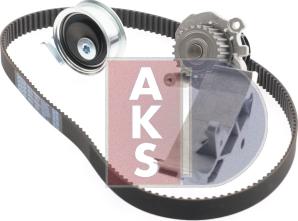 AKS Dasis 570340N - Pompa acqua + Kit cinghie dentate autozon.pro