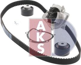 AKS Dasis 570317N - Pompa acqua + Kit cinghie dentate autozon.pro